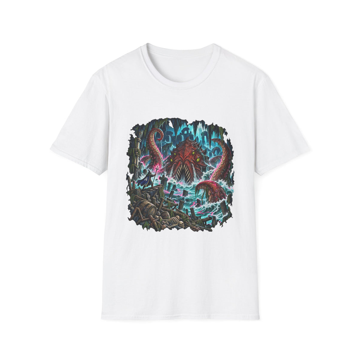 Kraken vs Trident | OSRS | Runescape Inspired T Shirt