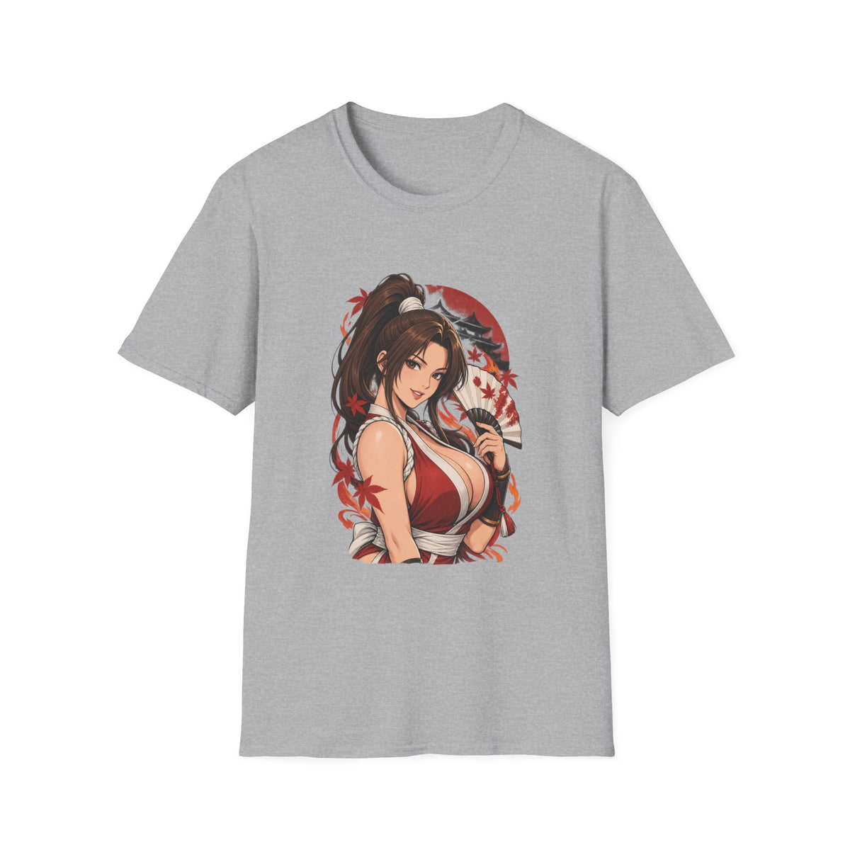Mai Shiranui | Fatal Fury | Anime Pin Up Kimono Girl T-Shirt