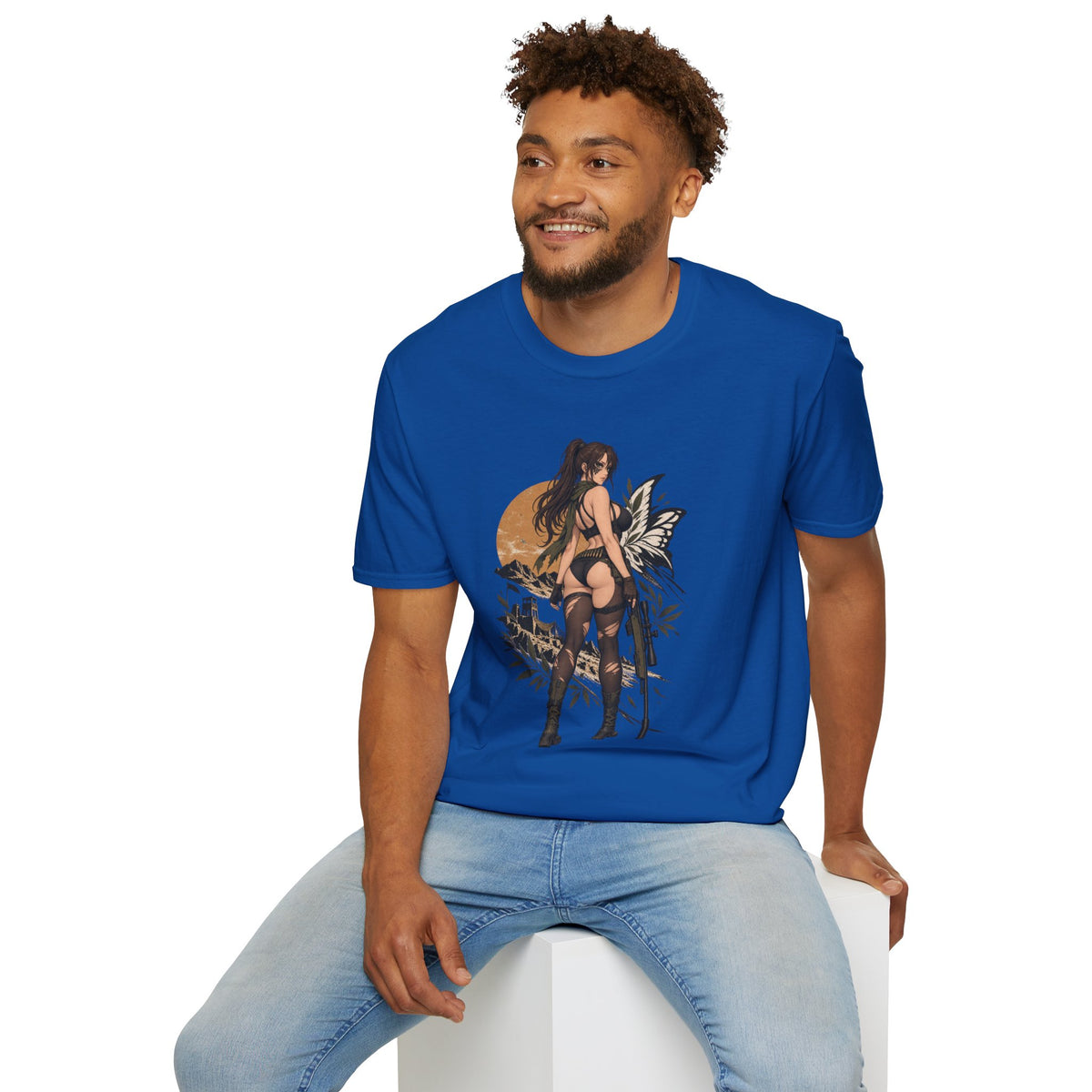 Metal Gear | Quiet | Sexy Pin Up Fantasy Sniper Girl T-Shirt