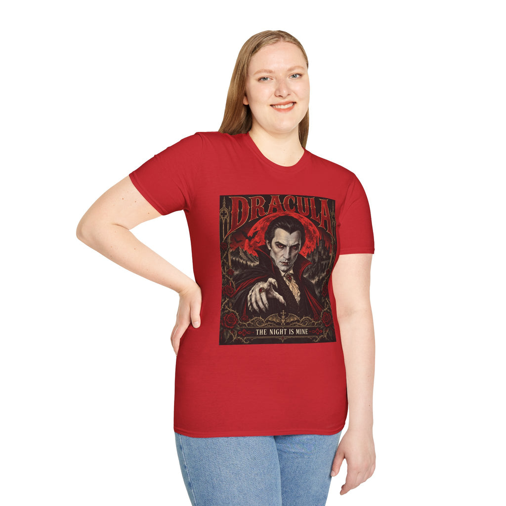 Dracula Graphic T‑Shirt — Vintage Vampire Horror Tee