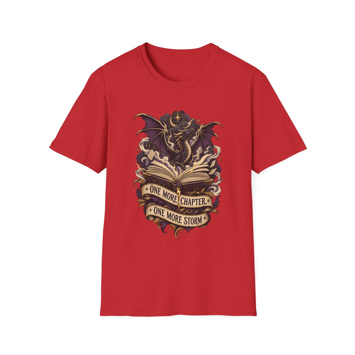 One More Chapter | Onyx Storm Inspired Book Readers Dragon T-Shirt