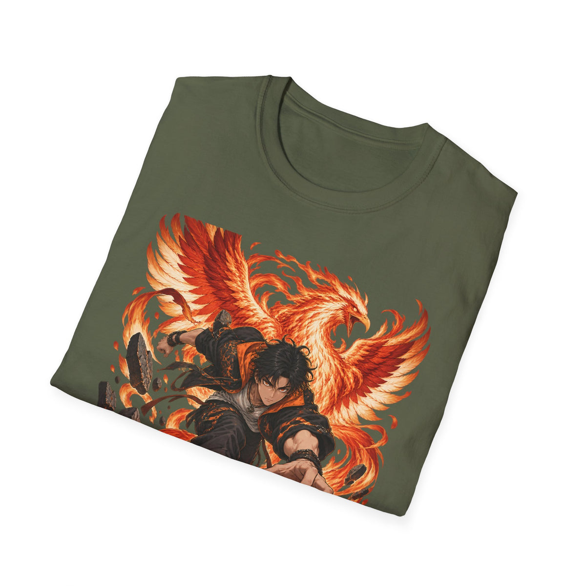 The Phoenix Warrior | Japanese Style | Anime Ninja T Shirt