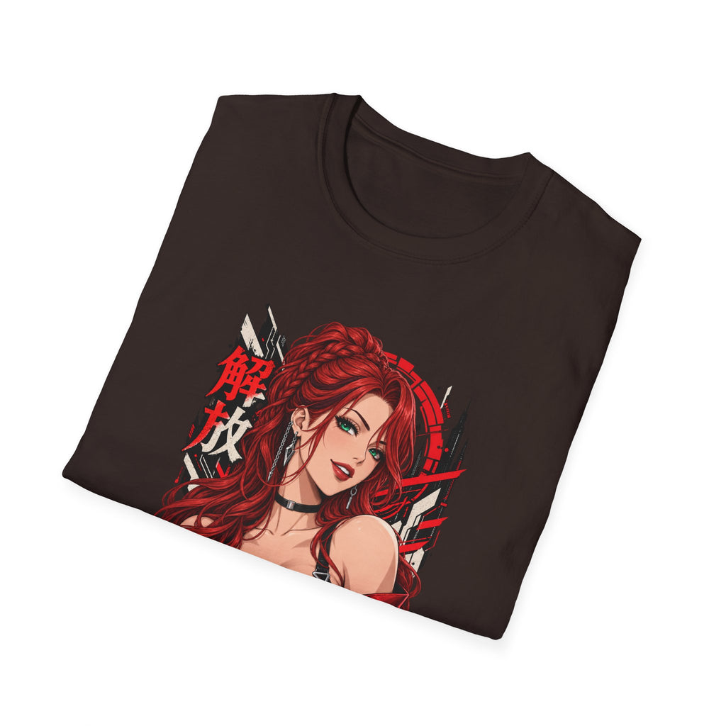 Red Widow | Sexy Anime Pin Up Girl | Waifu T-Shirt