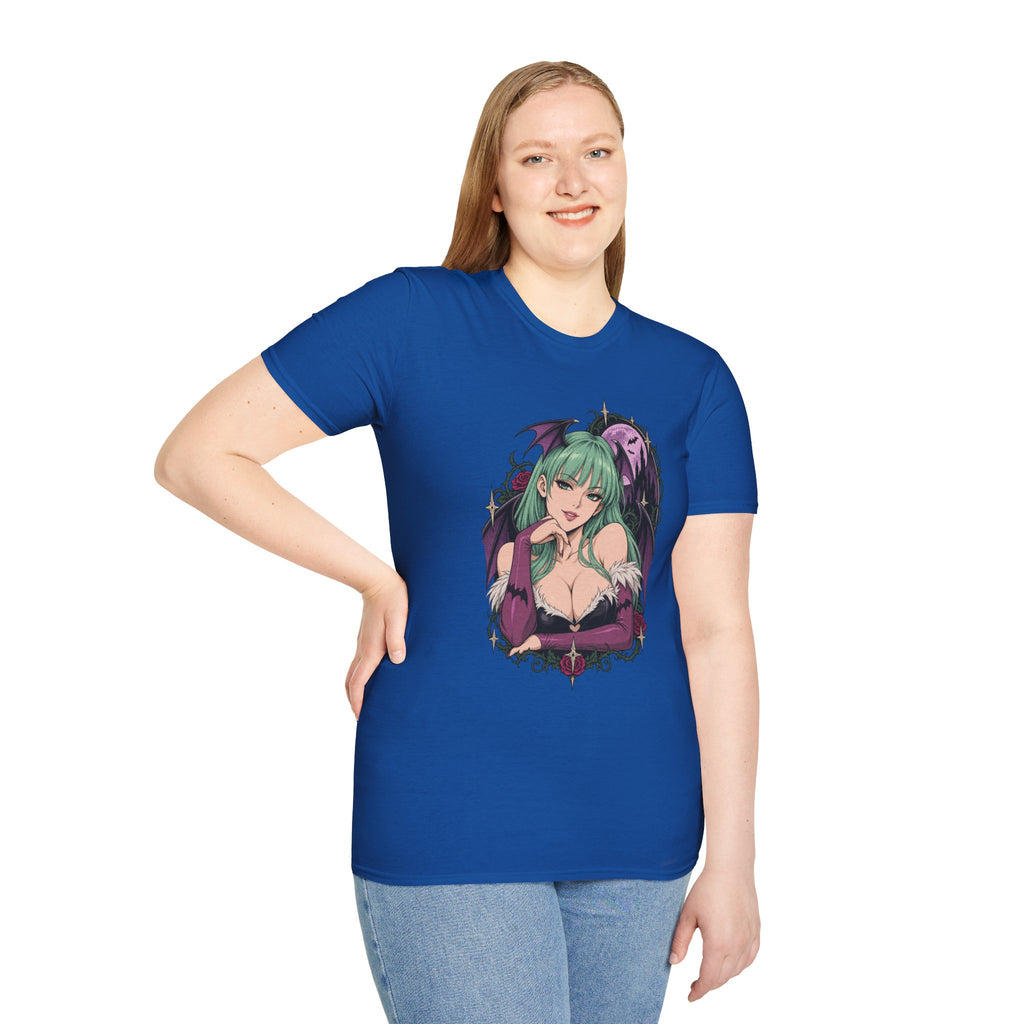 Morrigan | Sexy Pin Up Girl | Succubus Anime T-Shirt