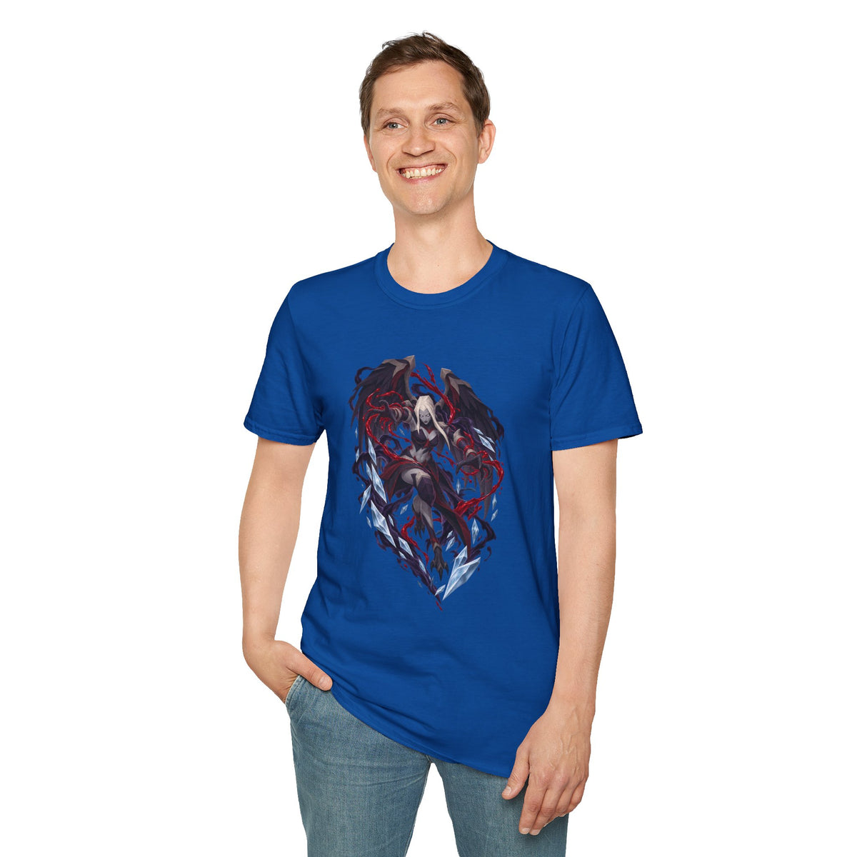 Heart Shard Nex OSRS | Runescape Inspired Graphic T-Shirt | Dark Anime