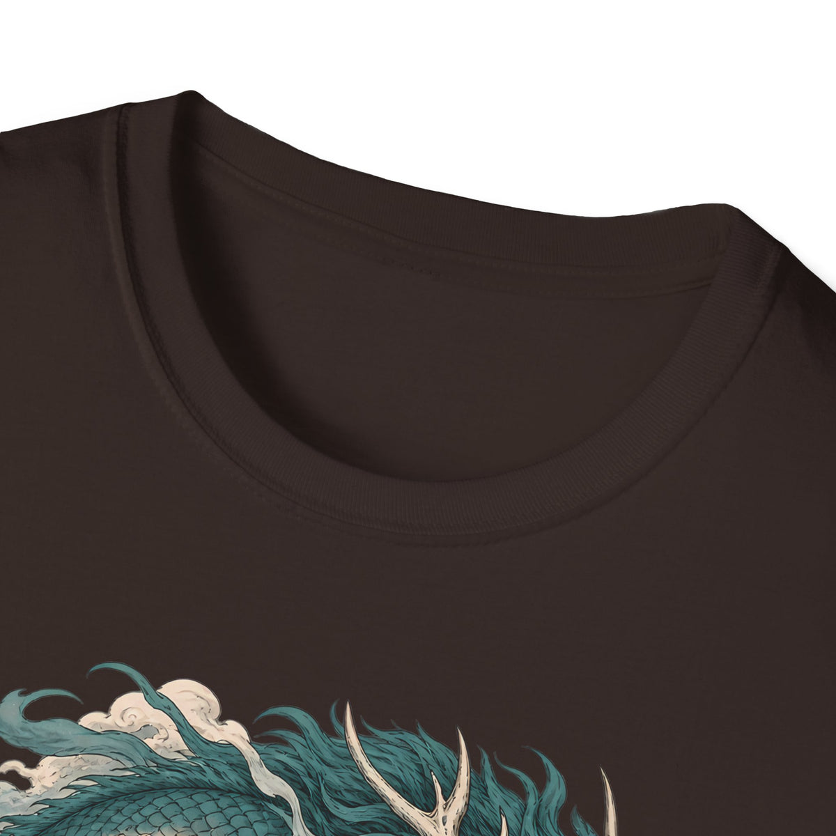 Mythic Dragon Warrior | Japanese Samurai and Serpent T Shirt