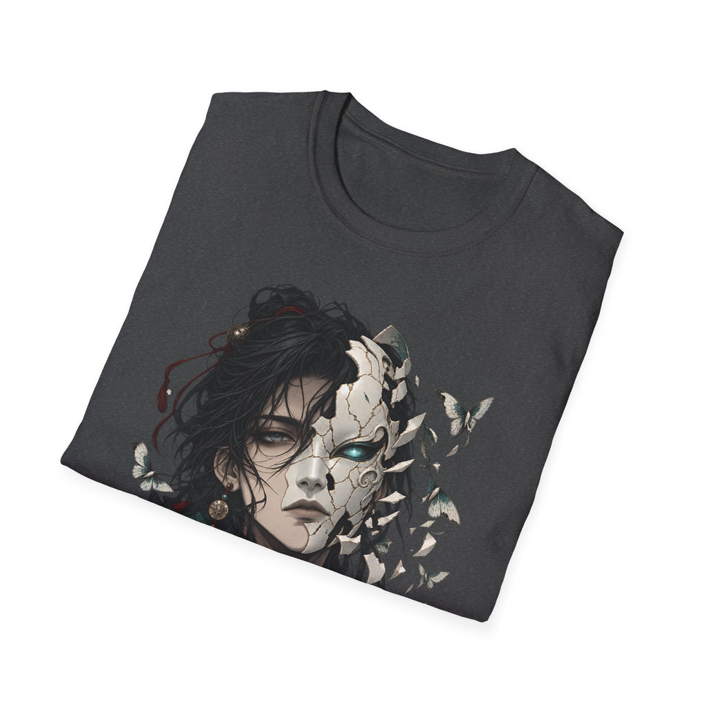 Mask Unfurls | Japanese Anime Style Mask Graphic Shirt