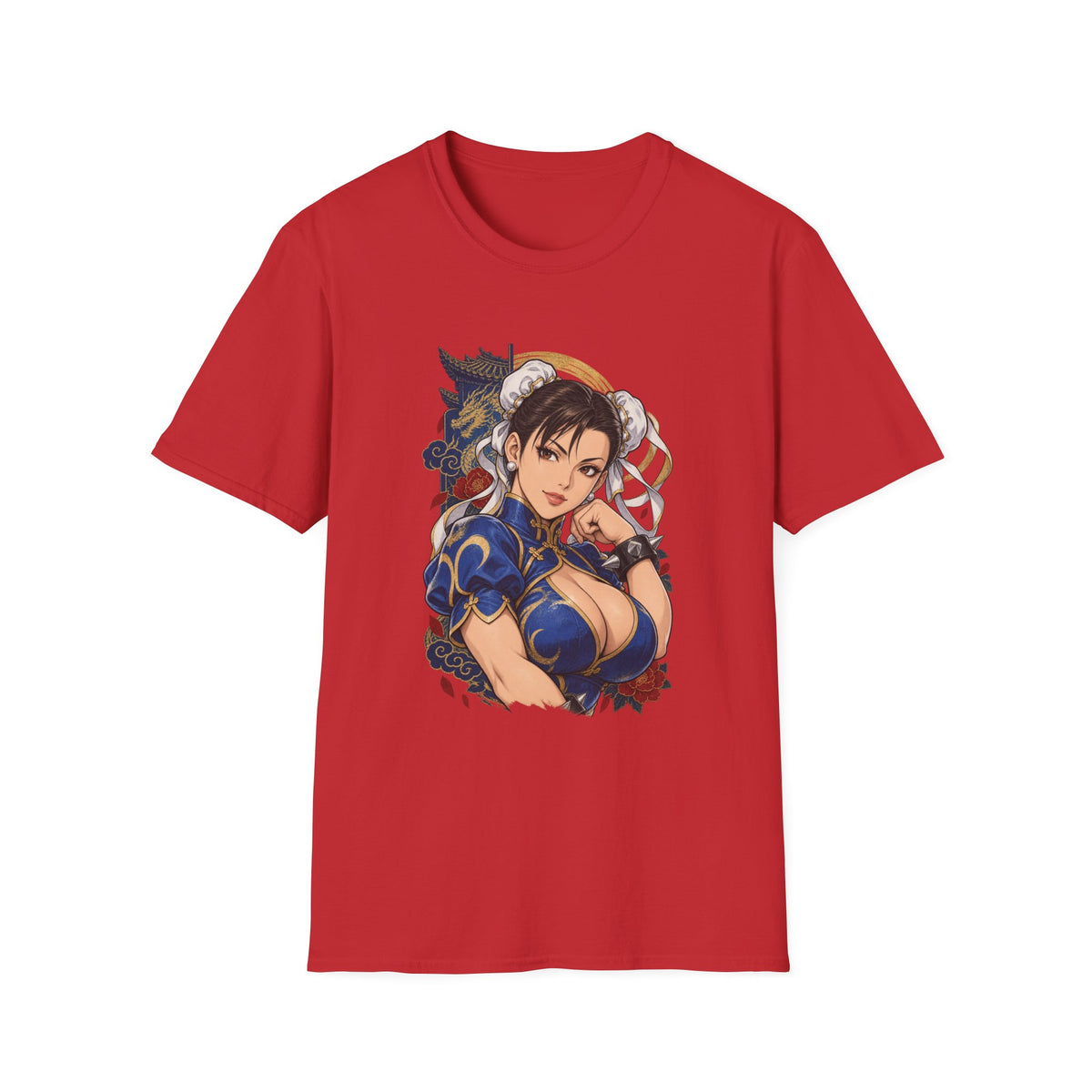 Chun-Li | Sexy Pin Up Girl | Gamer Anime Fighter T-Shirt