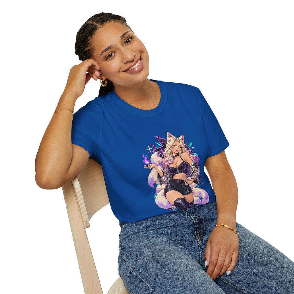 Ahri | League of Legends | Anime Fox Pin Up Girl T-Shirt