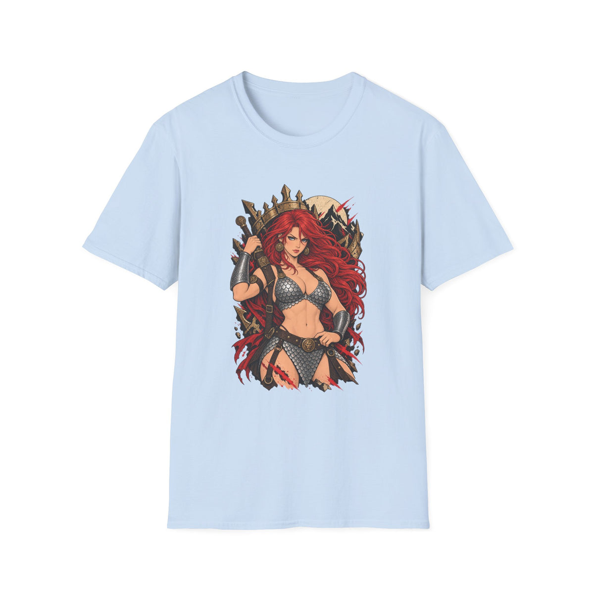 Red Sonja | Conan The Barbarian Pin Up Style Shirt