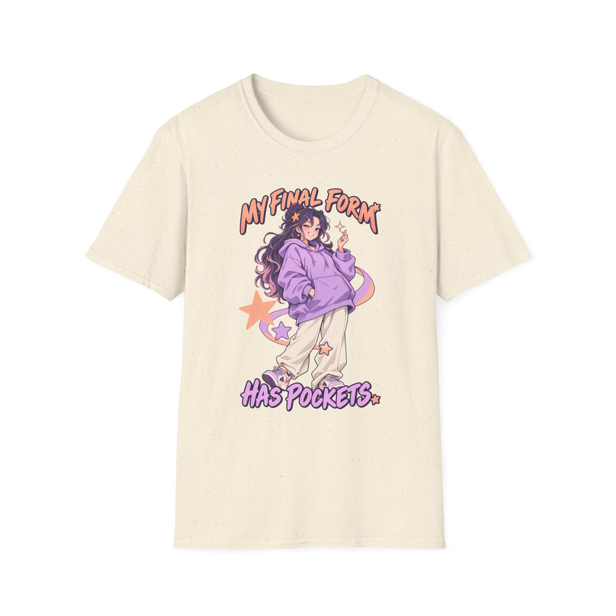 My Final Form Has Pockets | Cute Anime Girl Graphic Tee