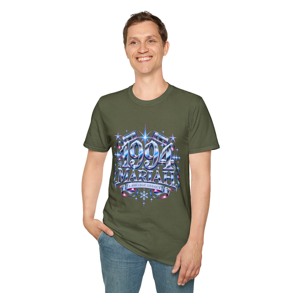 1990s Mariah Carey Graphic T-Shirt | Retro Cassette Pop Vintage Tour Style