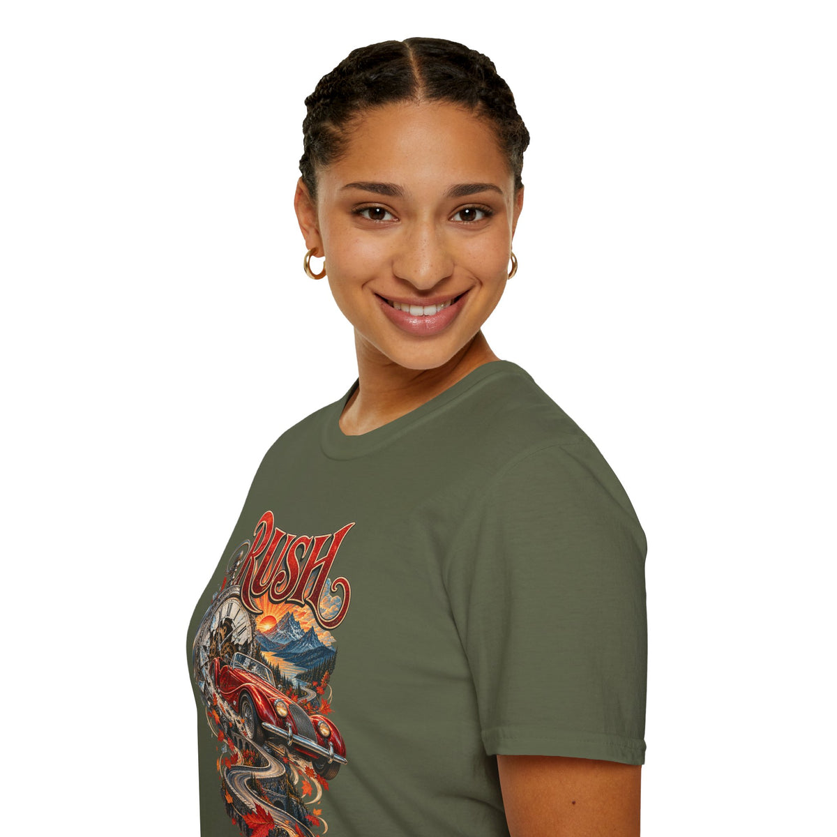 Rush | Prog Band | Red Barchetta | Graphic T-Shirt
