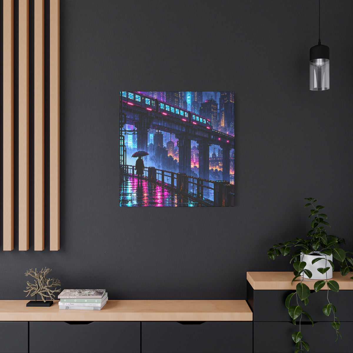Stretched Matte Canvas Print — 1.25" Depth (Custom Design)
