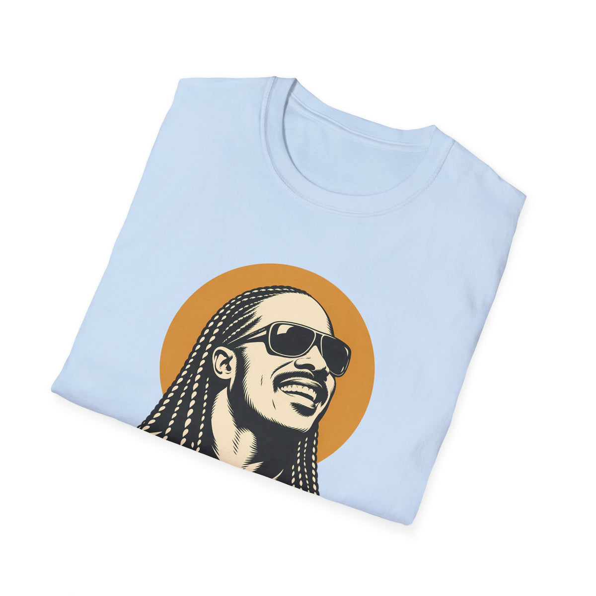 Stevie Wonder Graphic T-Shirt - Retro Soul Music Tee