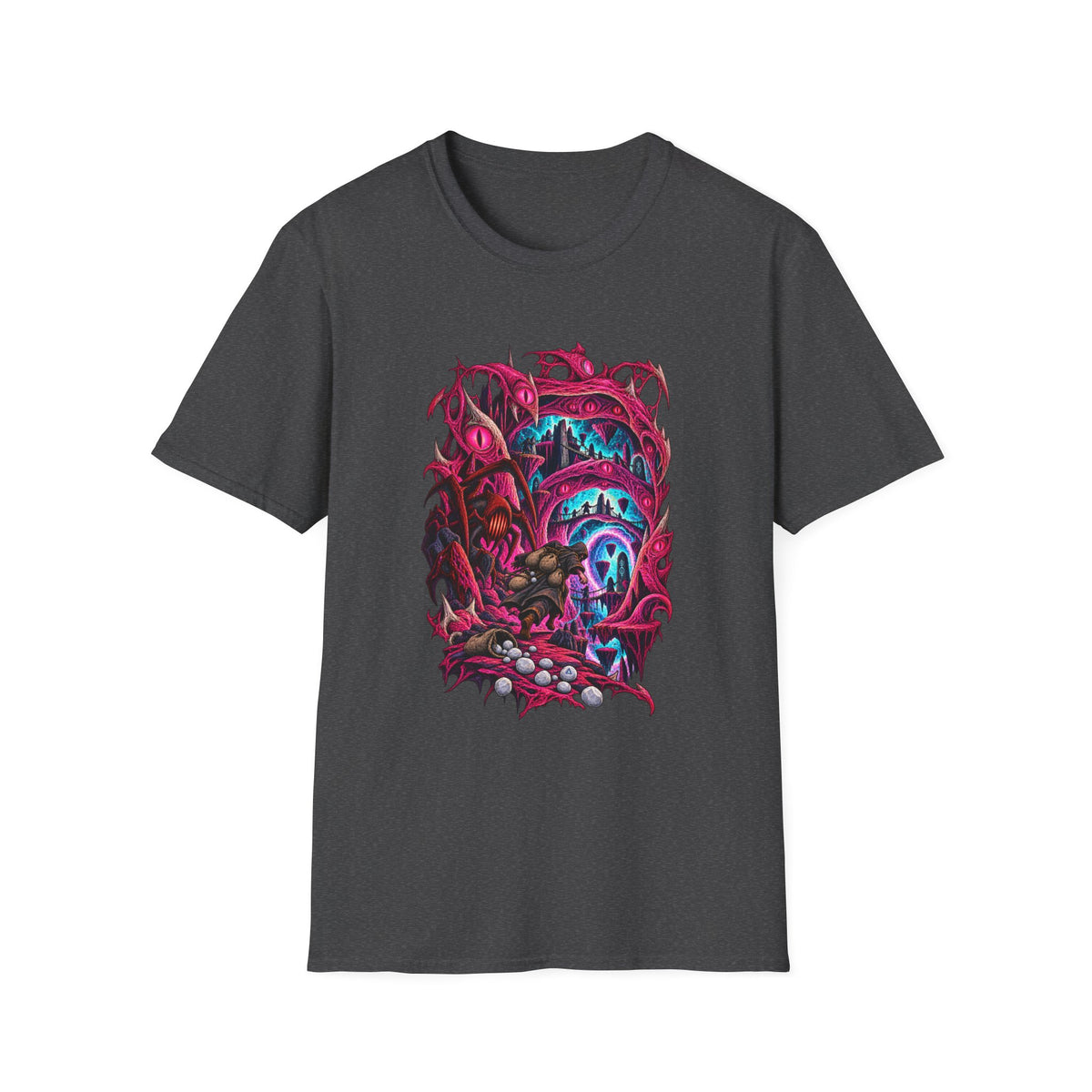 Abyssal Runecrafting | OSRS | Runescape | Psychedelic Portal Graphic T-Shirt