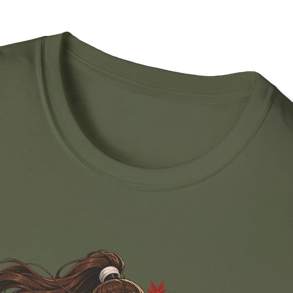 Mai Shiranui | Fatal Fury | Anime Style Pin up Girl Warrior T-Shirt