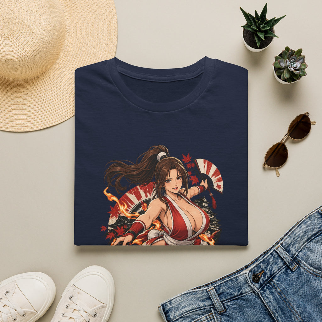 Mai Shiranui | Fatal Fury | Anime Style Pin up Girl Warrior T-Shirt