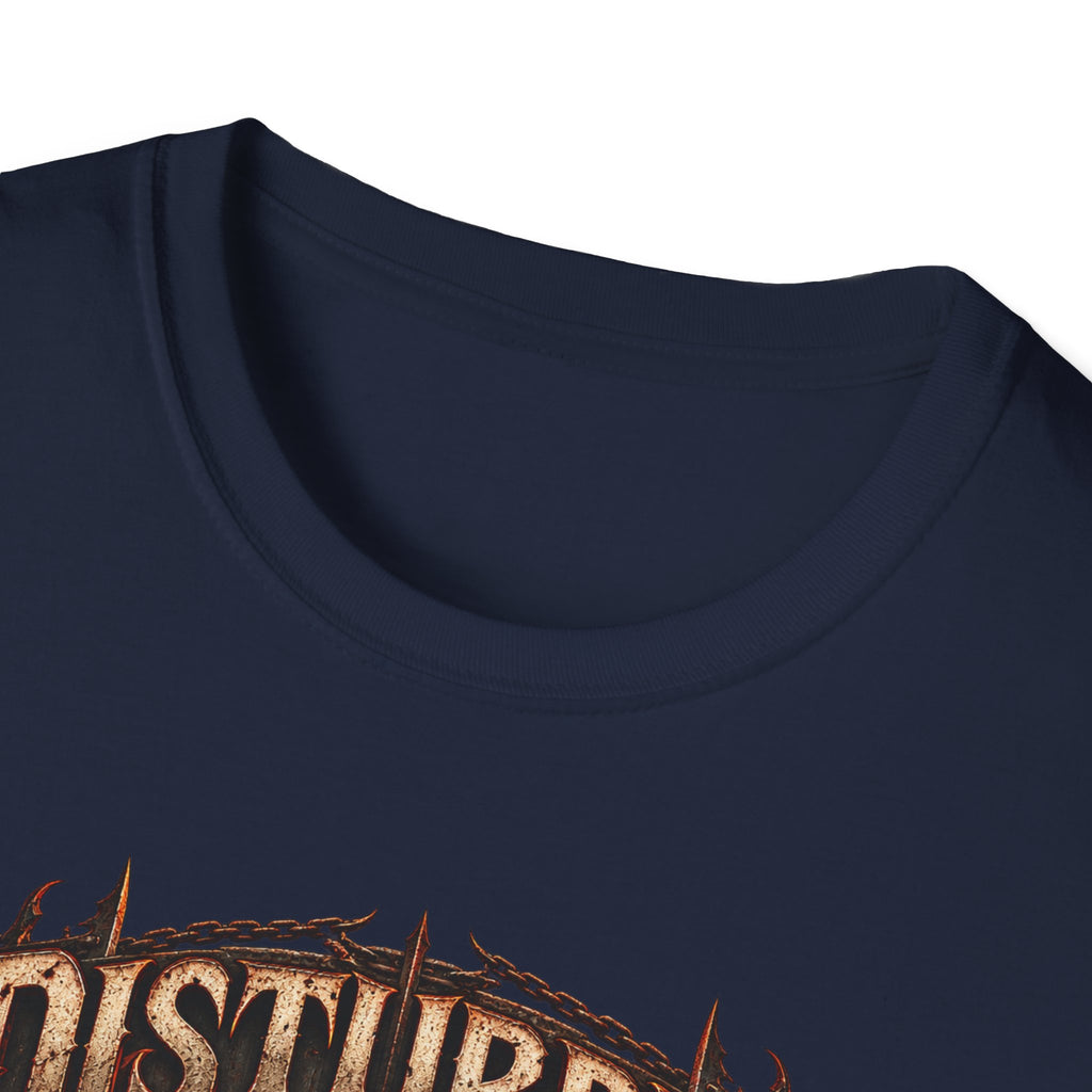 Disturbed | The Guy | Flaming Heavy Metal Band T-Shirt