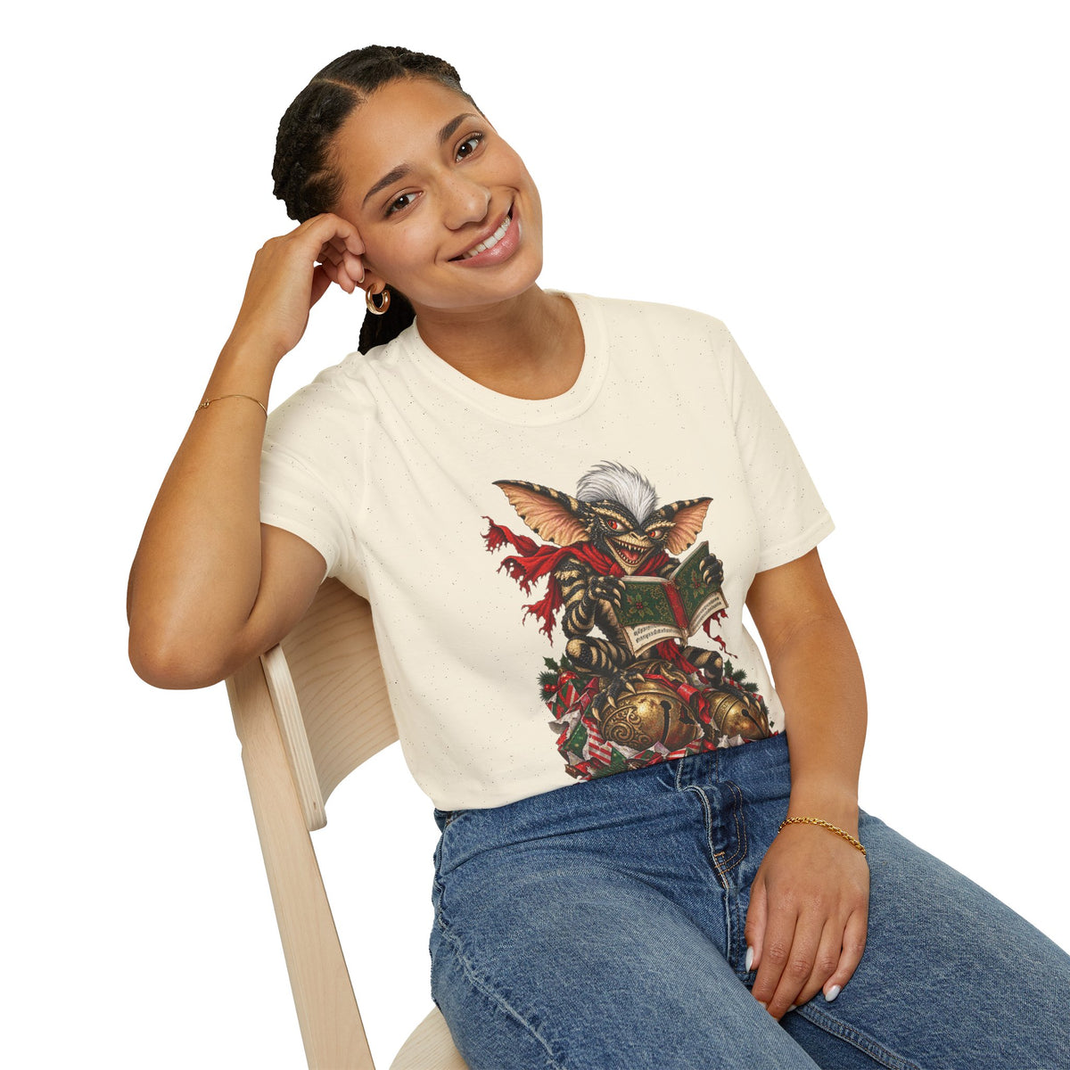 Stripe | Gremlin Caroler Christmas T-Shirt