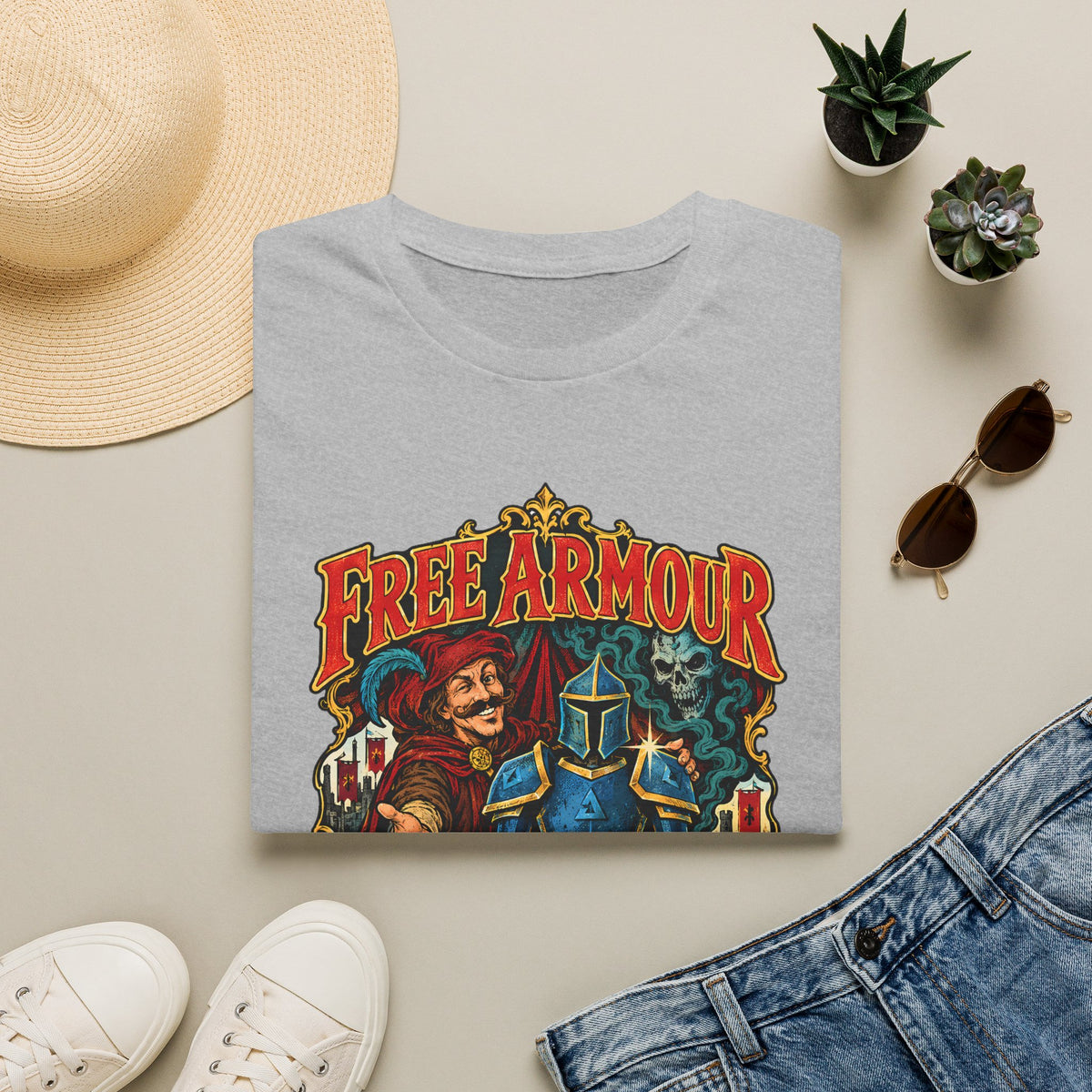 Free Armour Trimming OSRS / Runescape Joke T-Shirt