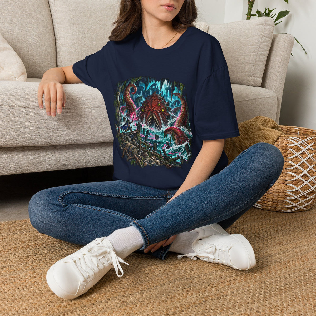 Kraken vs Trident | OSRS | Runescape Inspired T Shirt