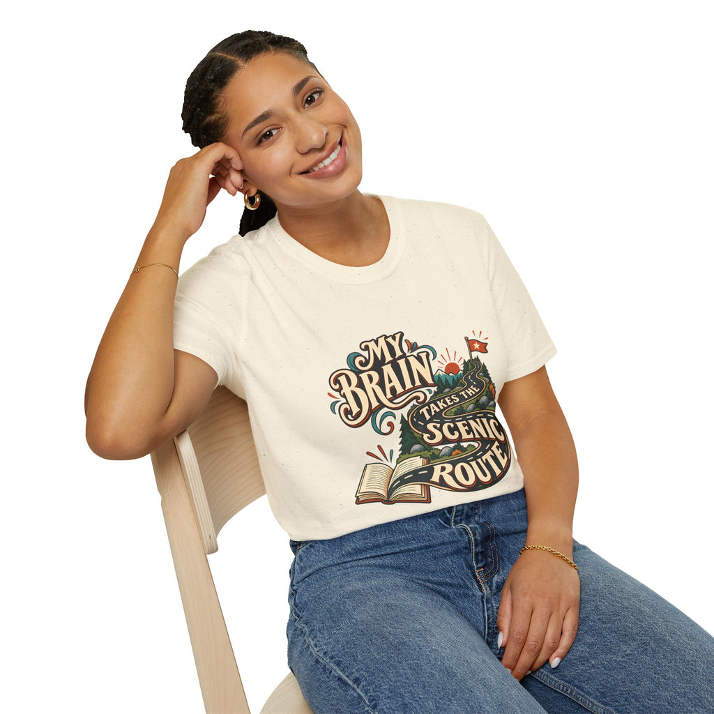 The Scenic Route | A Beautifully Different Mind | Neurodivergent Shirt