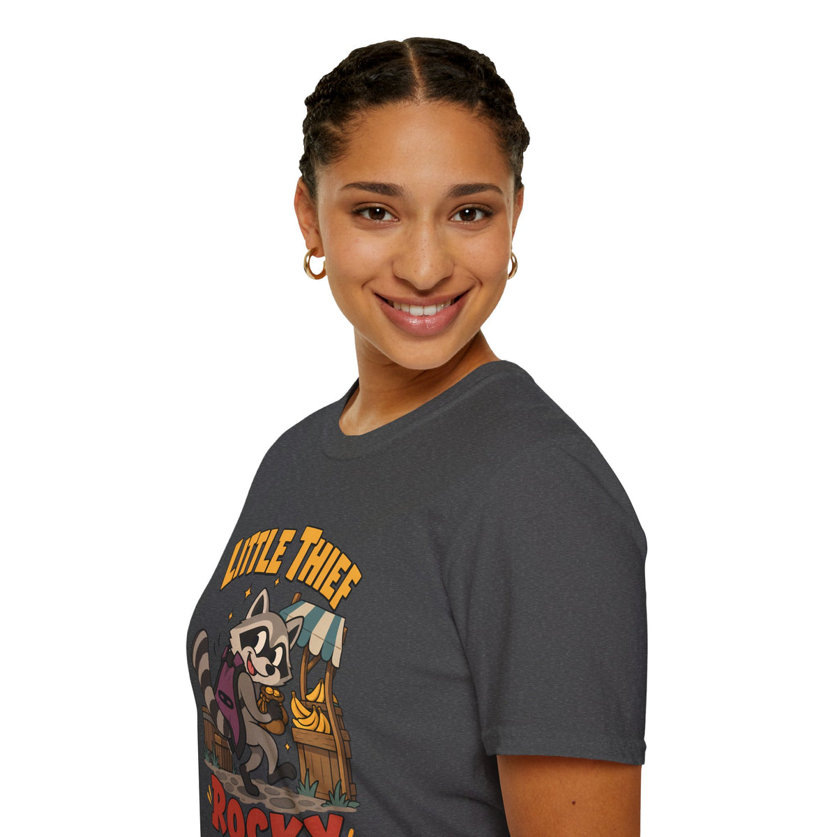 Little Thief Rocky T-Shirt - Cute OSRS Rocky Tee