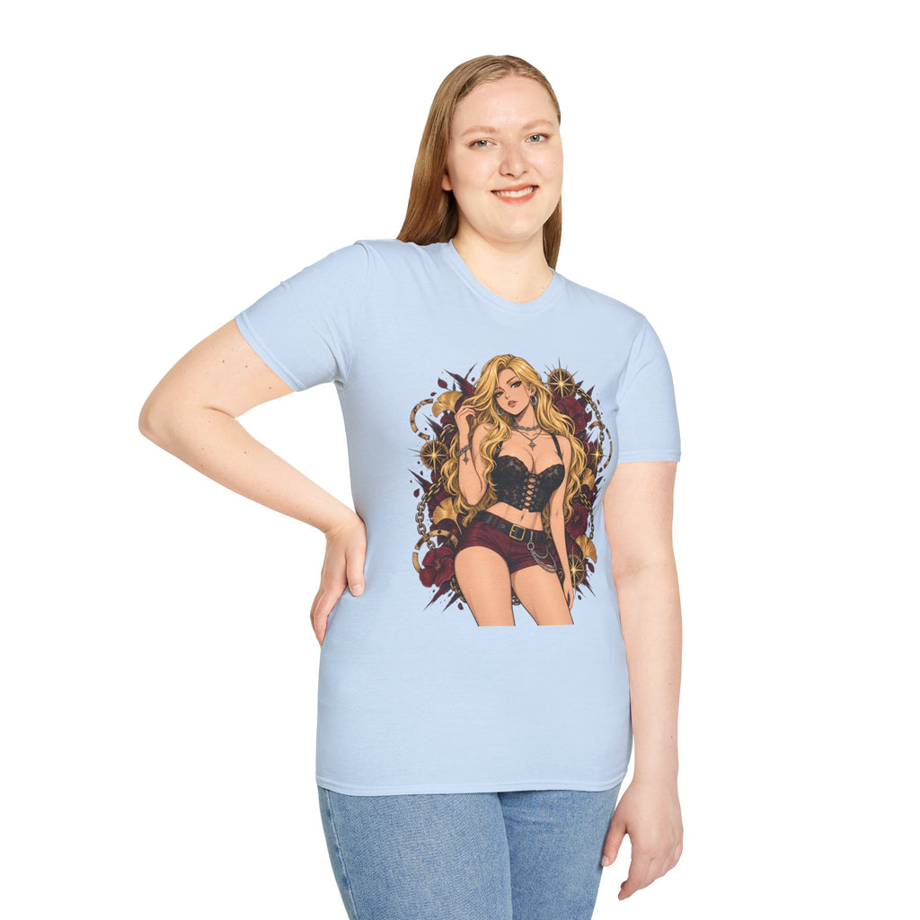 Blonde Bombshell | Japanese Anime Style Pin up Girl