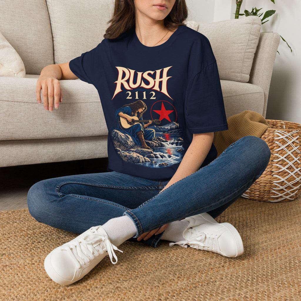Rush | 2112 | Acoustic Guitar | Prog Band T-Shirt