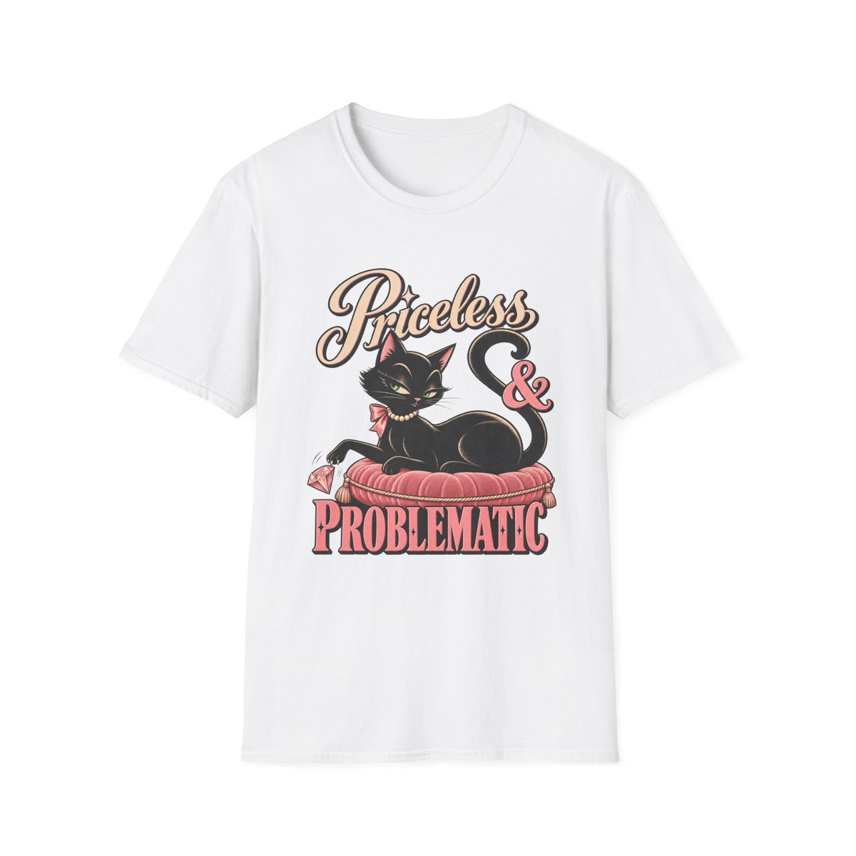 Priceless & Problematic Cat Tee