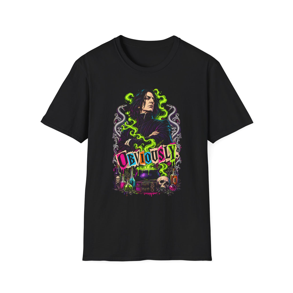 Professor Snape | Obviously | Harry Potter Dark Magical T-Shirt