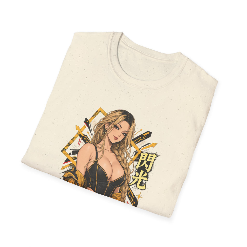 Sunny | Sexy Pin Up Golden Samurai Hot Girl T-Shirt