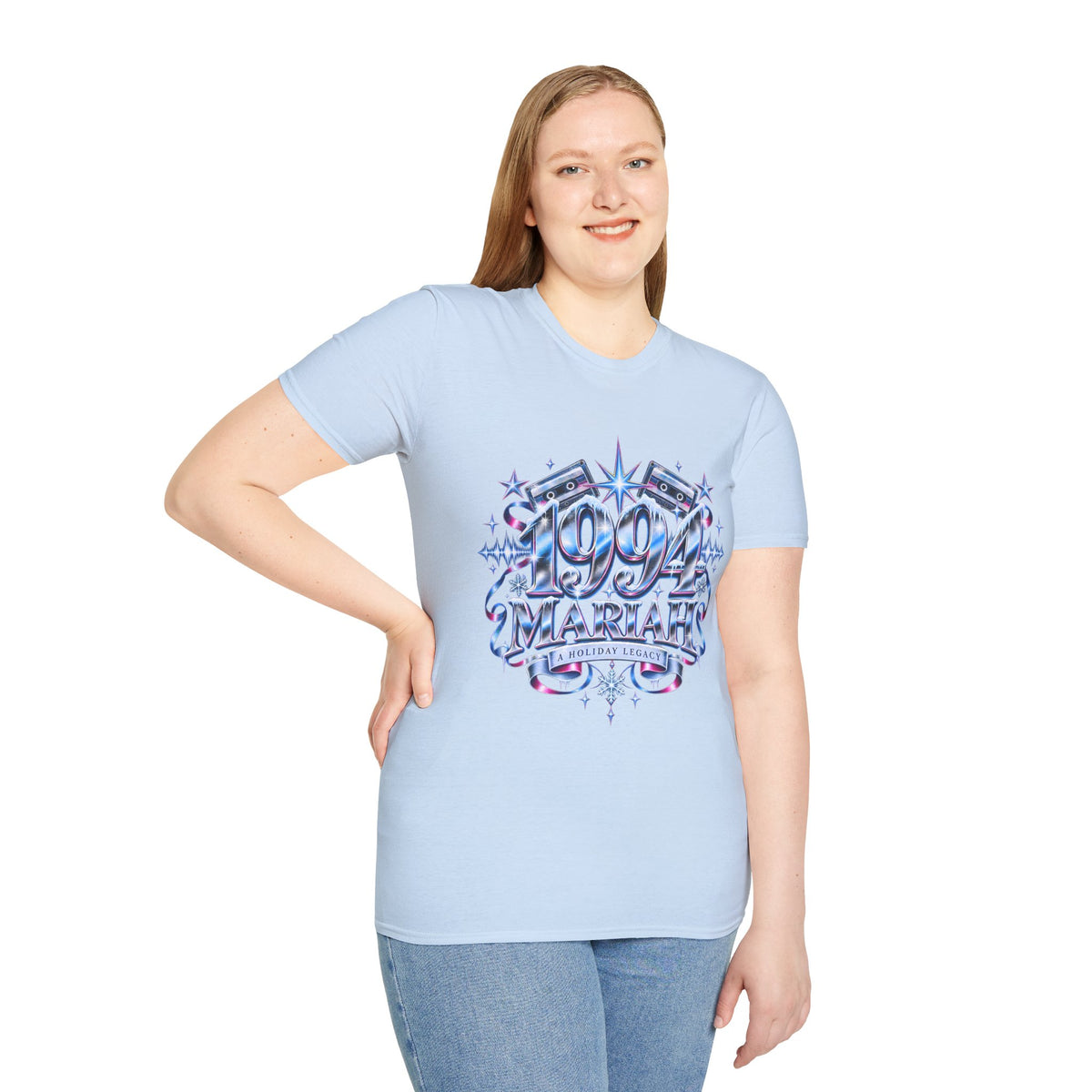 1990s Mariah Carey Graphic T-Shirt | Retro Cassette Pop Vintage Tour Style