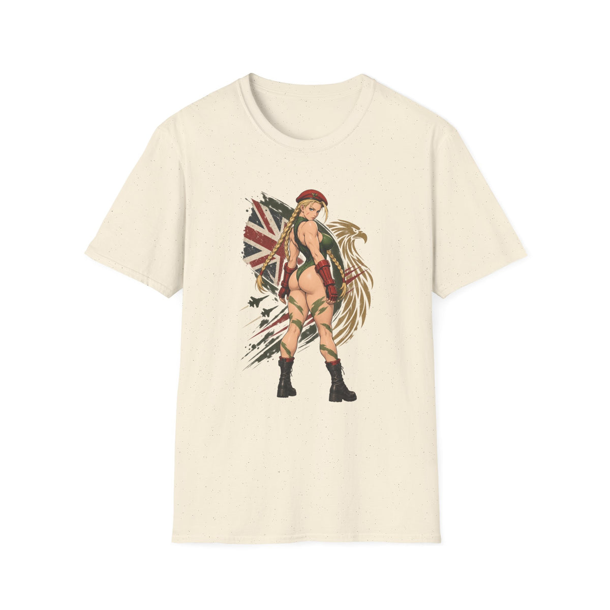 Cammy Street Fighter | Sexy Cammy Pin Up Girl Graphic T Shirt