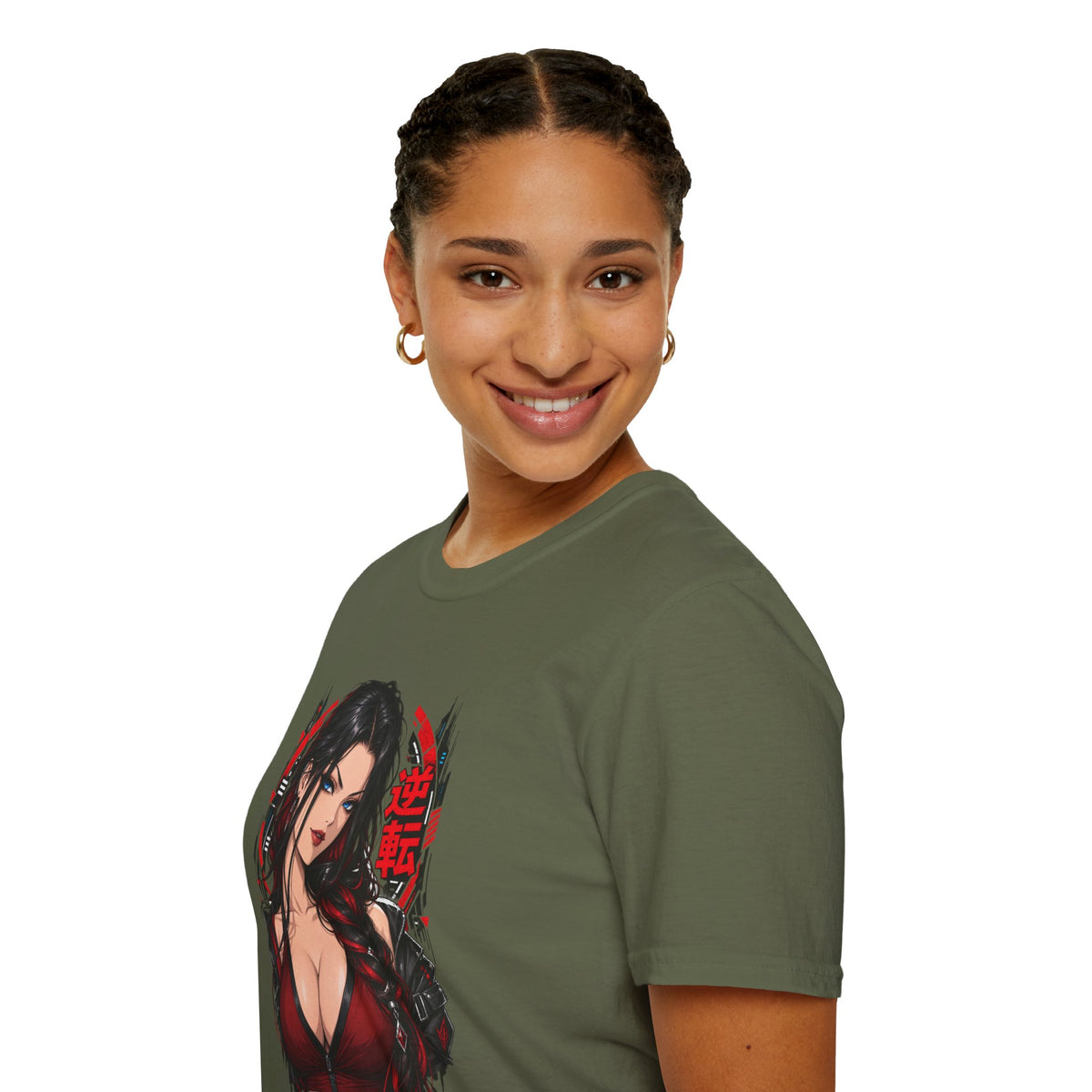 Ruby | Sexy Anime Pin Up Girl Graphic T-Shirt