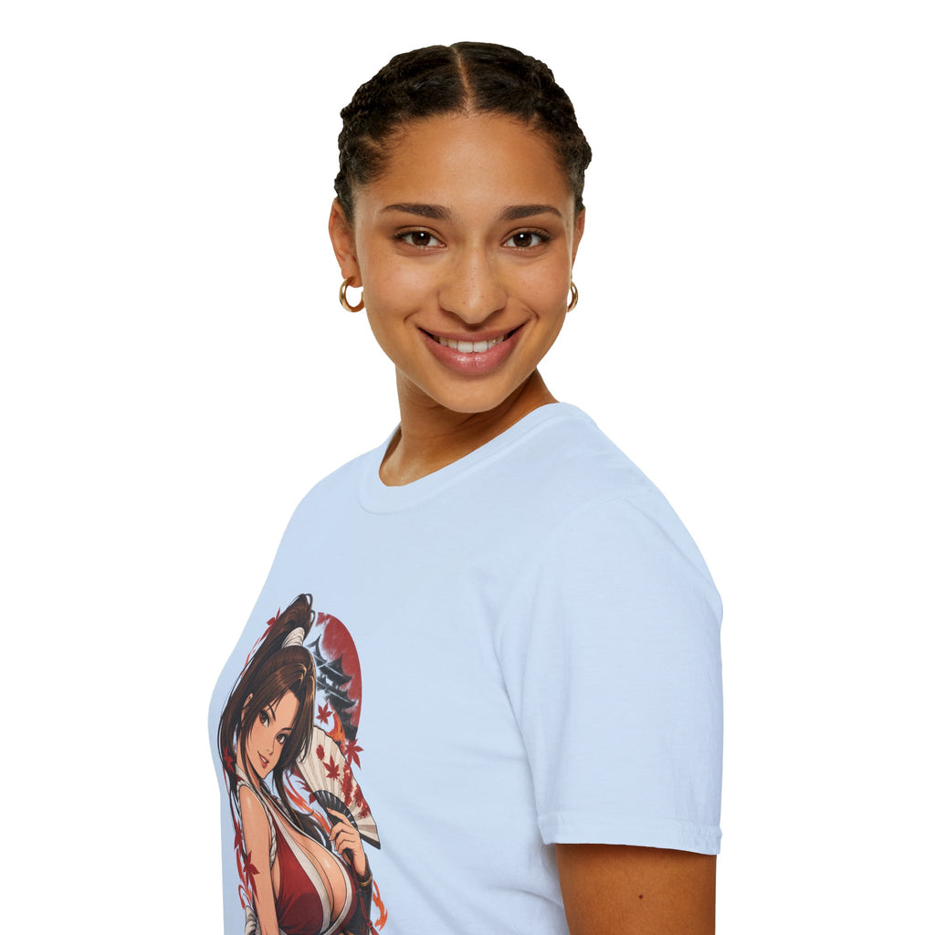 Mai Shiranui | Fatal Fury | Anime Pin Up Kimono Girl T-Shirt
