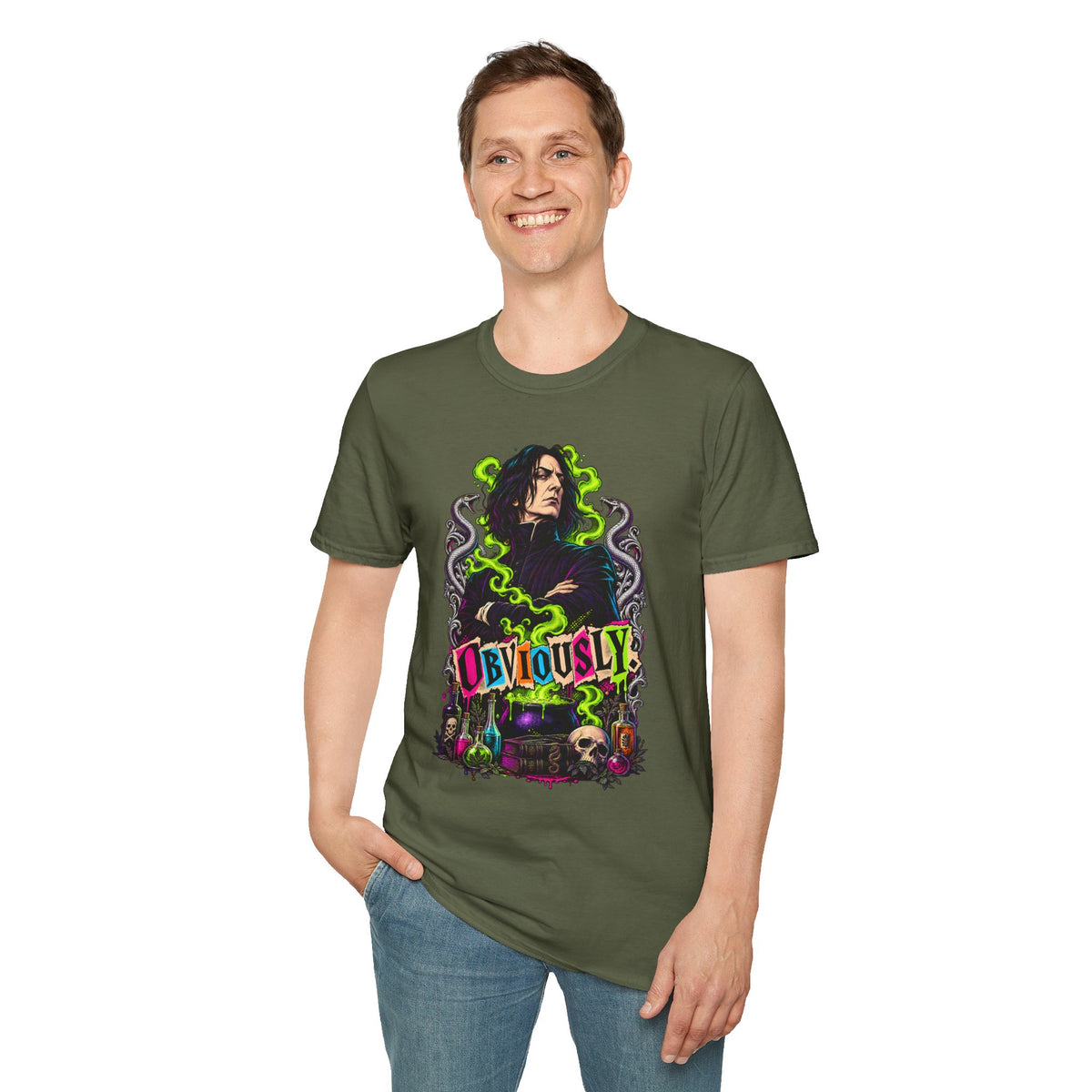 Professor Snape | Obviously | Harry Potter Dark Magical T-Shirt