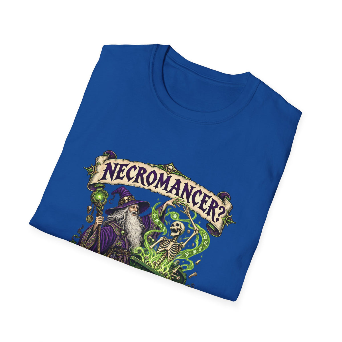 Necromancer? I Prefer People Recycler T-Shirt | Funny Gothic Halloween Tee