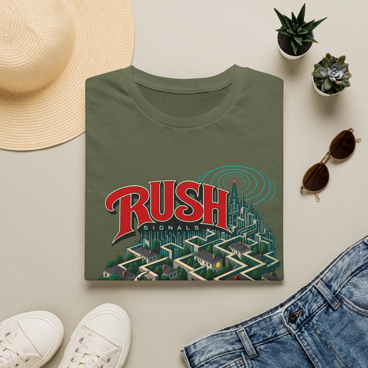Rush | Signals | Prog Band Band Dalmatian T‑Shirt