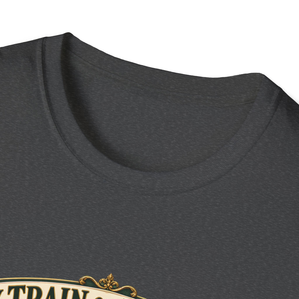 Train of Thought Vintage Steam Engine T-Shirt | My Train of Thought Has a Full Working Timetable