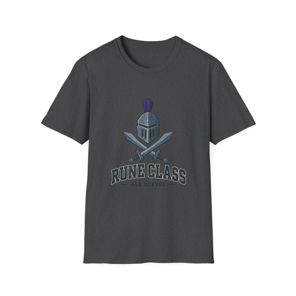 "Rune Class" OSRS / Runescape Inspired T-Shirt – Medieval Knight Helmet
