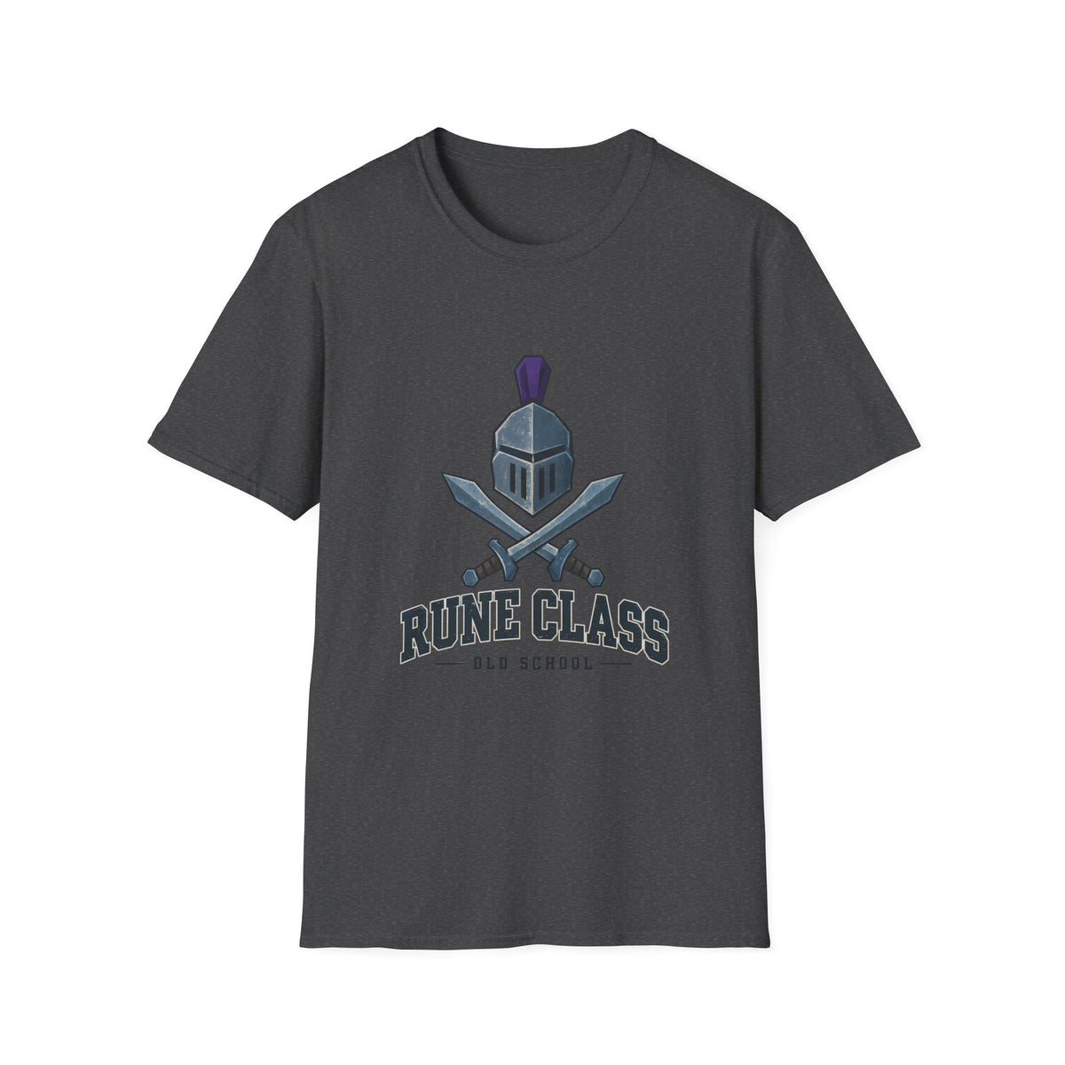 "Rune Class" OSRS / Runescape Inspired T-Shirt – Medieval Knight Helmet
