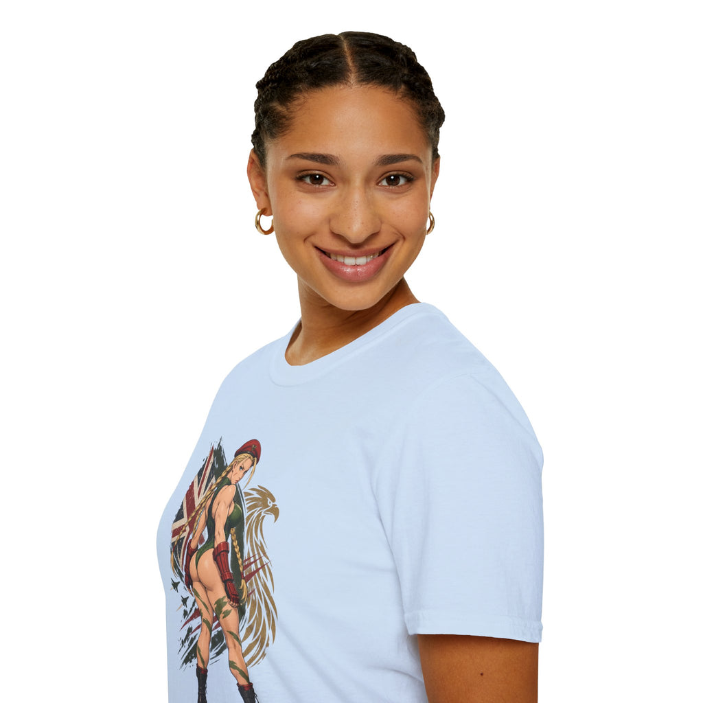 Cammy Street Fighter | Sexy Cammy Pin Up Girl Graphic T Shirt