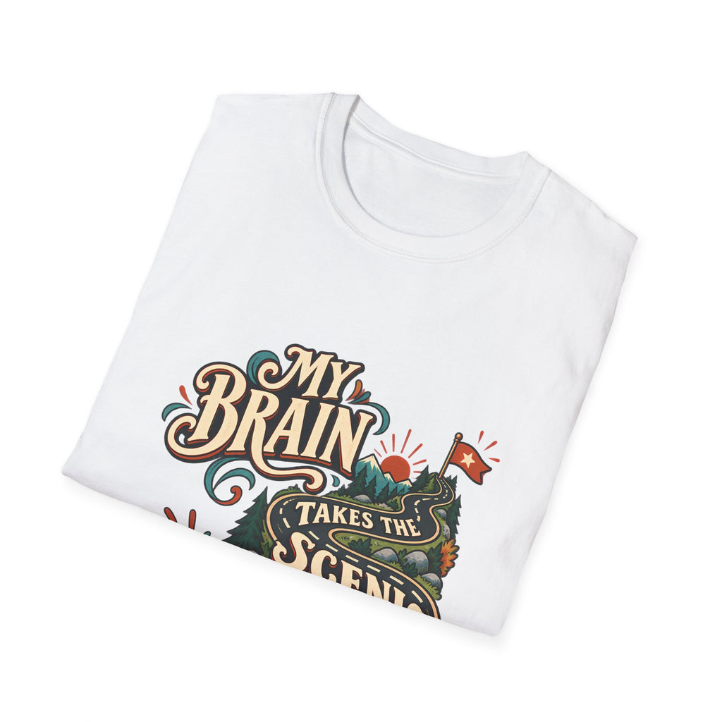 The Scenic Route | A Beautifully Different Mind | Neurodivergent Shirt