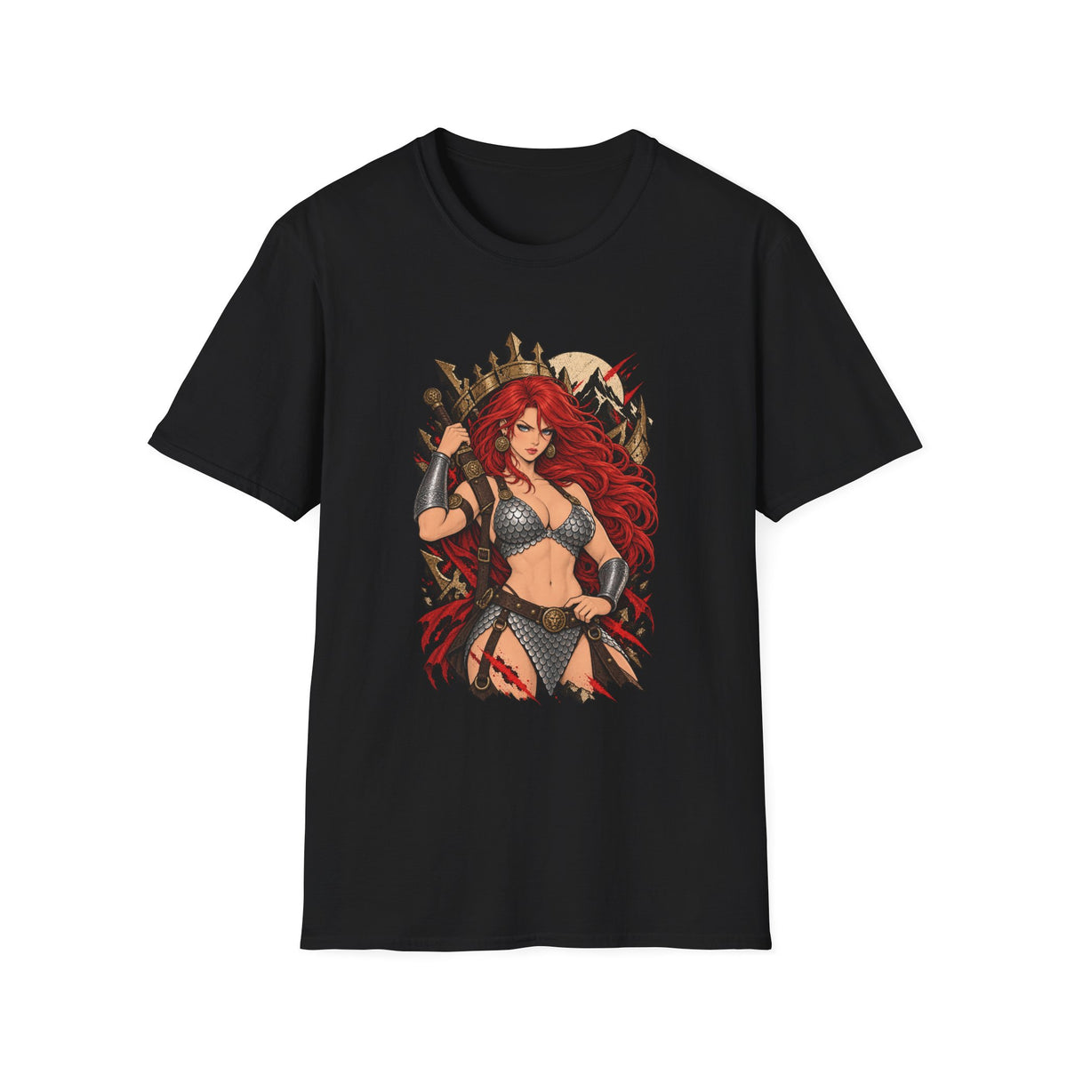 Red Sonja | Conan The Barbarian Pin Up Style Shirt