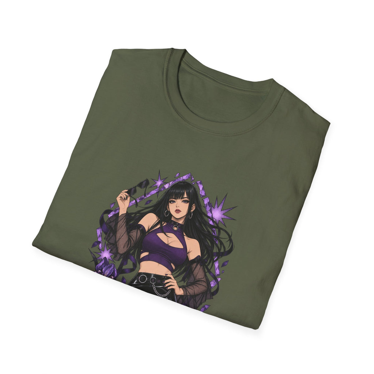 Violet | Japanese Anime Style Sexy Pin Up Girl Shirt