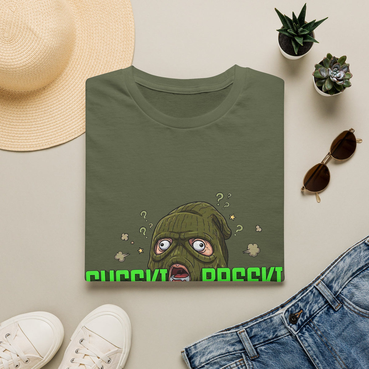 Cheeki Breeki - Derpy Scav Balaclava Mask T-Shirt — Funny S.T.A.L.K.E.R. Meme Tee