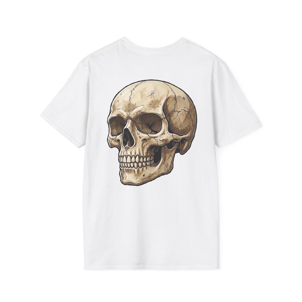 Skull Graphic T-Shirt — Vintage Anatomical Back Print