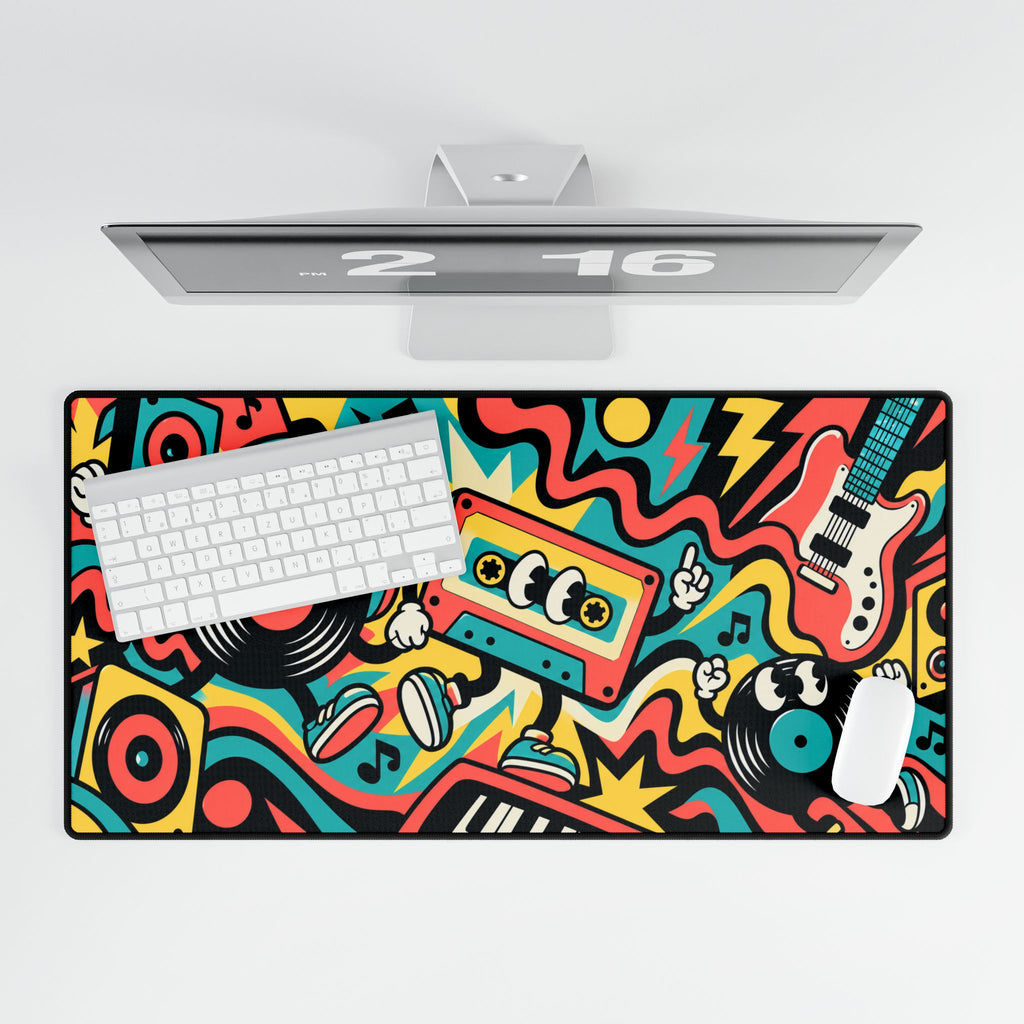 Mouse pad | Mixtape Madness: Retro Music Desk Mat